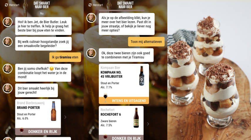 Bier Butler App - Tiramisu met Rochefort 6
