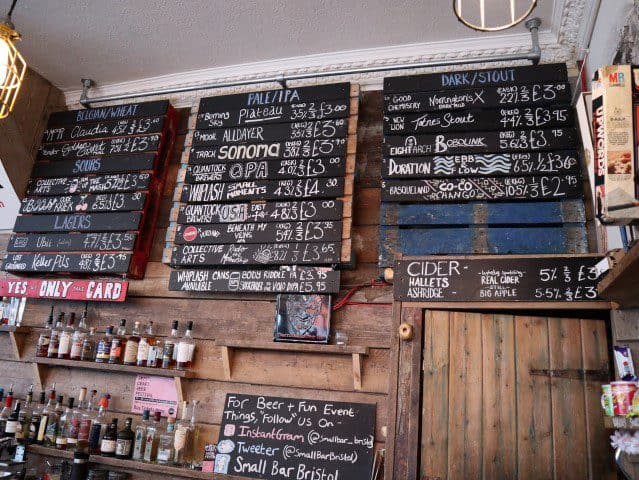 Alle tips voor een citytrip Bristol - Small Bar
