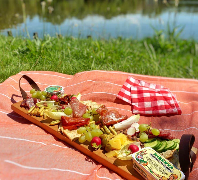 Borrelplank picknick