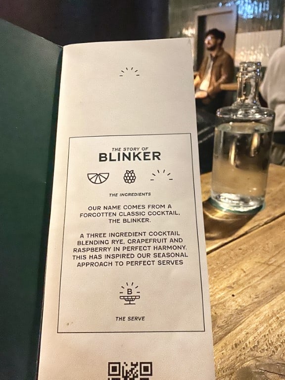 Blinker Bar Manchester 