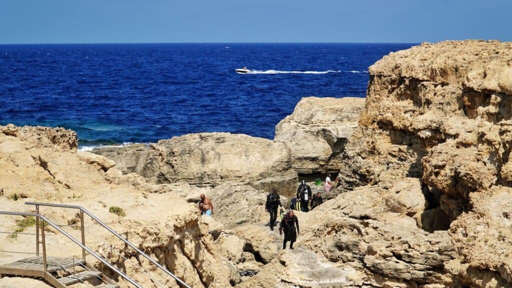 Voormalige Azure Window en Game of Thrones Drogo bruiloft Gozo