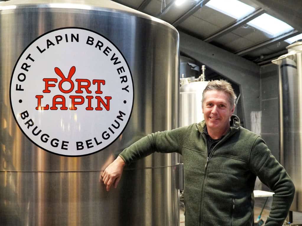 Kristof Vandenbussche - Op bezoek bij Fort Lapin brouwerij in Brugge 