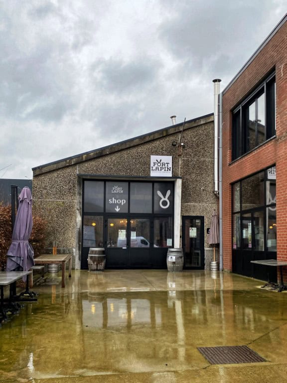 Op bezoek bij Fort Lapin brouwerij in Brugge 