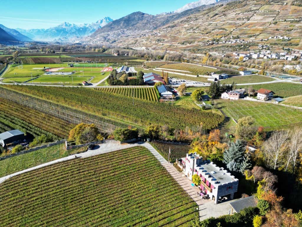 wijnhuis Colline de Daval in Sierre 