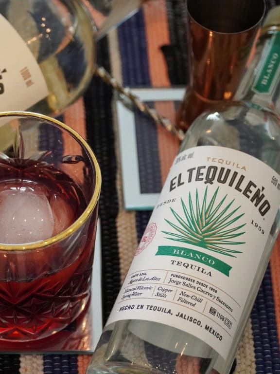 5 zomerse cocktailrecepten met tequila (blanco & reposado) - Mexican Negroni