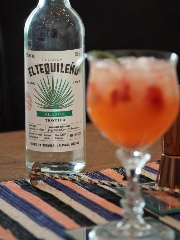 Strawberry Fields Forever - tequila cocktail