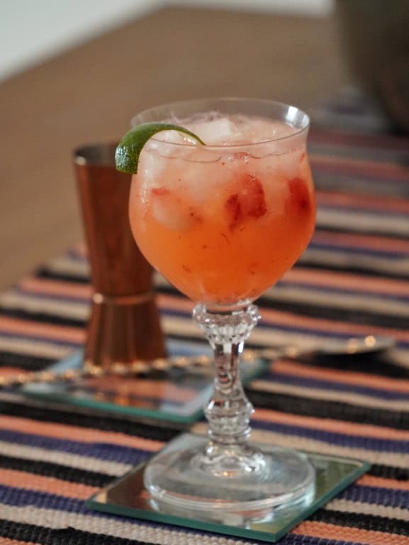 Strawberry Fields Forever - tequila cocktail