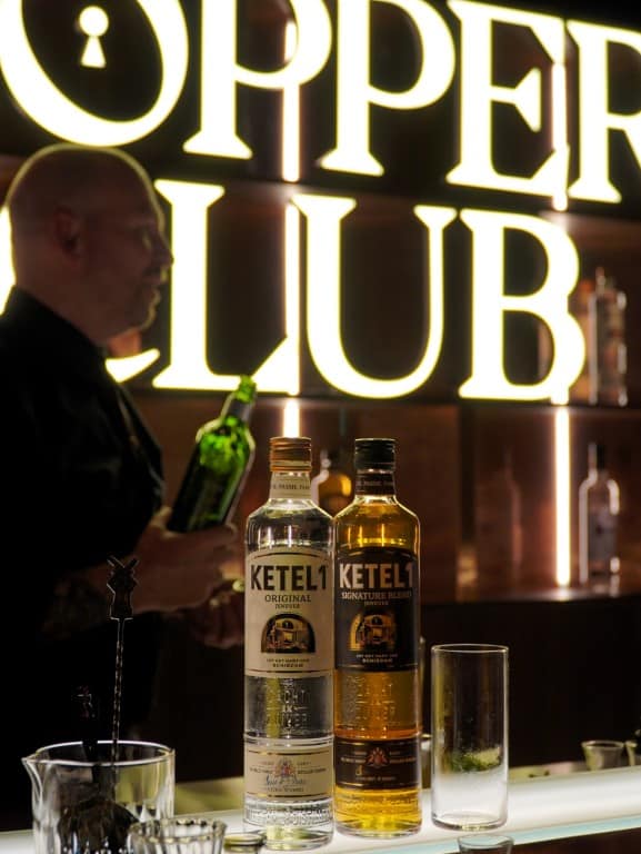 Van ketel tot cocktail de Nolet Copper Club in Schiedam