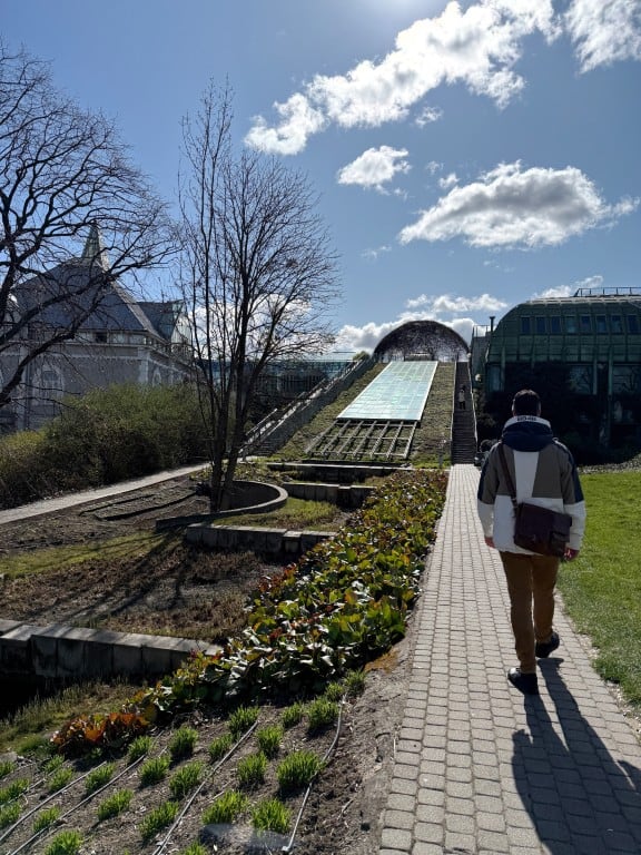 Warsaw University Library Garden 