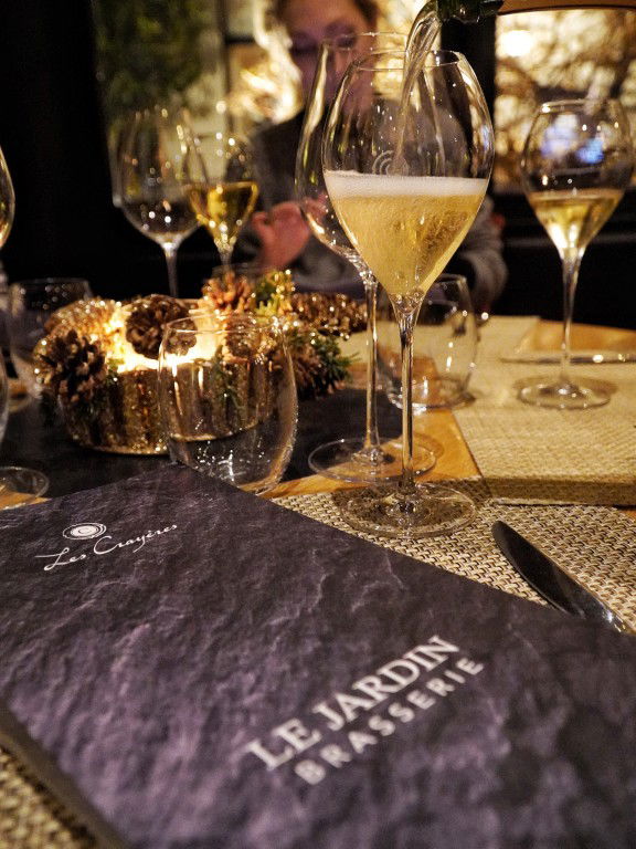 Dineren bij Brasserie du Jardin des Crayères in Reims