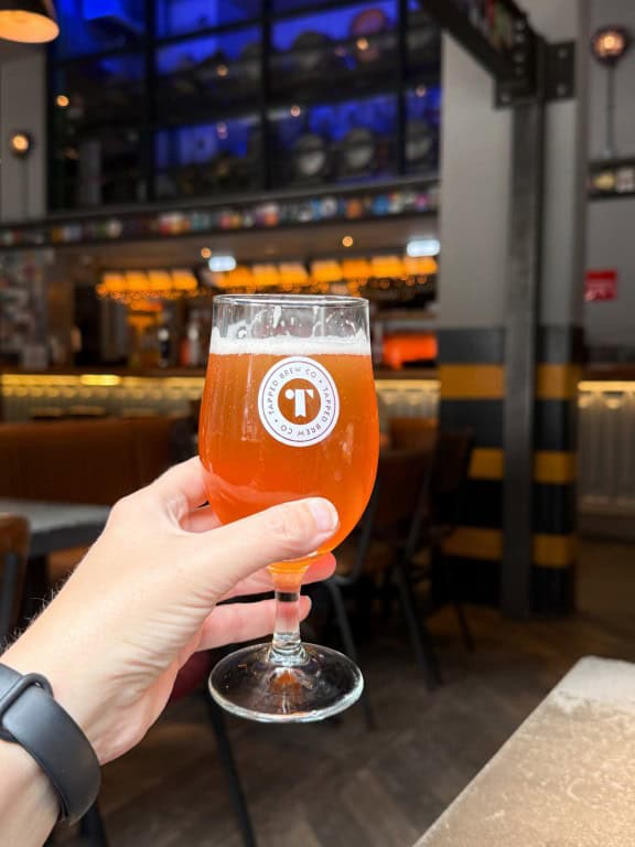Bier in Newcastle tips - Newcastle Tap - Iron Bru Sour