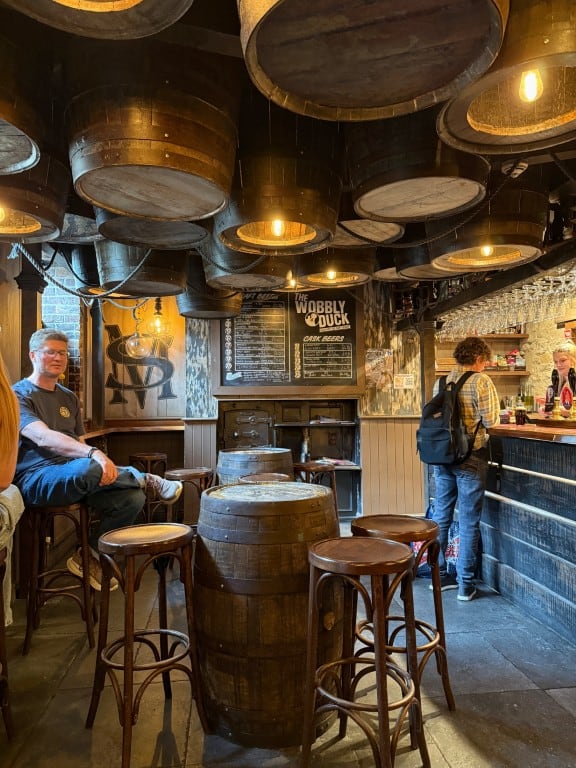 Ontdek Newcastle bier, brouwerijen en authentieke pubs - Wobbly Duck pub 