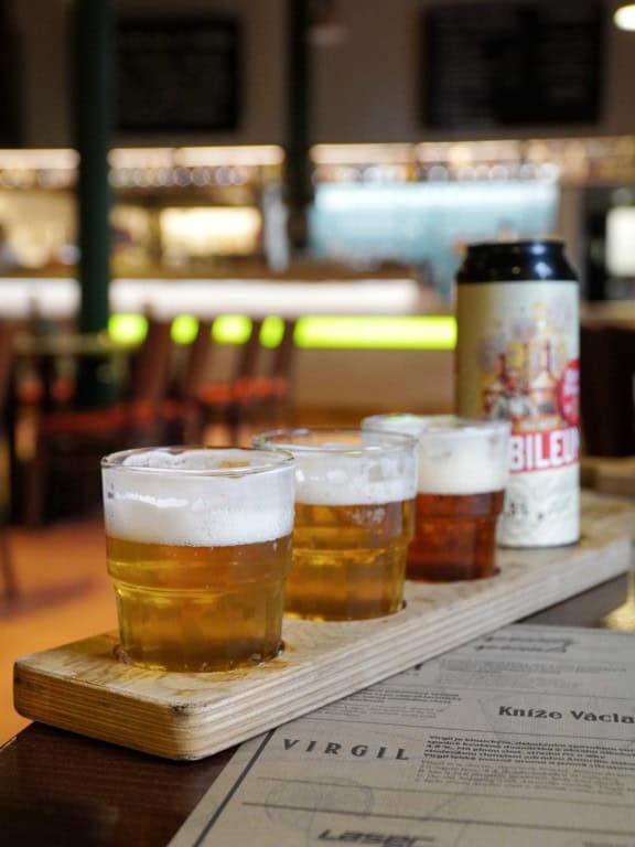 Olivův pivovar in Dolní Břežany - craft beer in Centraal Bohemen Tsjechië