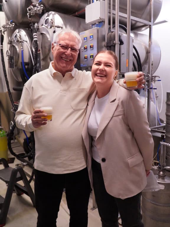 Olivův pivovar in Dolní Břežany - craft beer in Centraal Bohemen Tsjechië