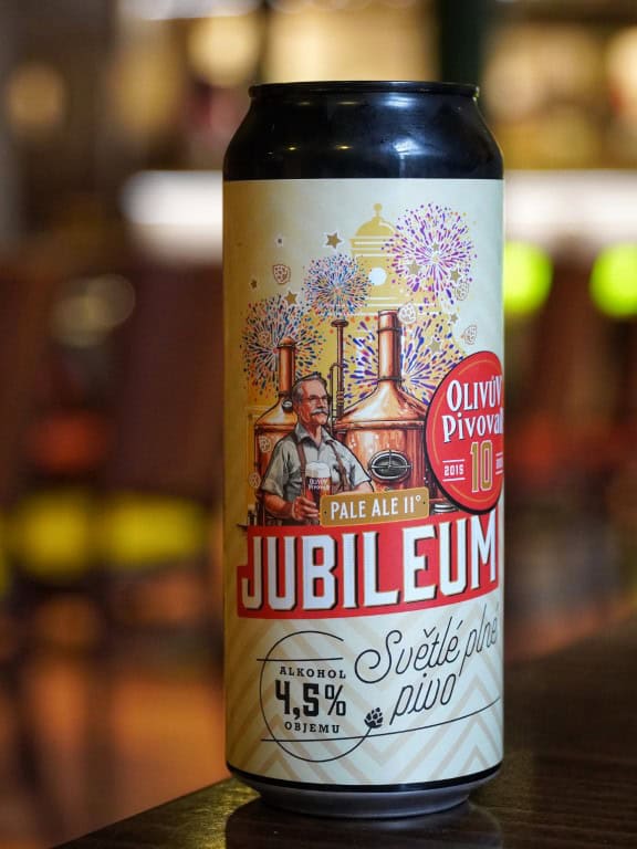 Olivův pivovar in Dolní Břežany - craft beer in Centraal Bohemen Tsjechië