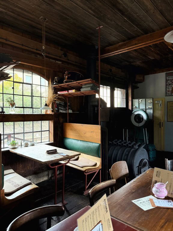 Zastávka Nižbor restaurant oud treinstation 