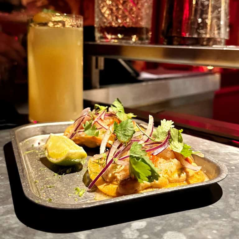 Bar Cham uit Seoul verovert Amsterdam tijdens Woodford Old Fashioned Week 14 Gerechten cocktailbar Sins of Sal Amsterdam