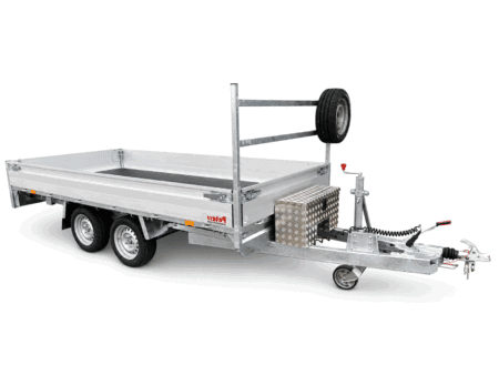 Plateauwagen 350x180 cm Peters 3000kg (2-asser) 57.