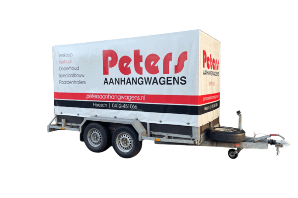Bakwagen met huif 350x150x180 cm Peters (2-asser) 61.