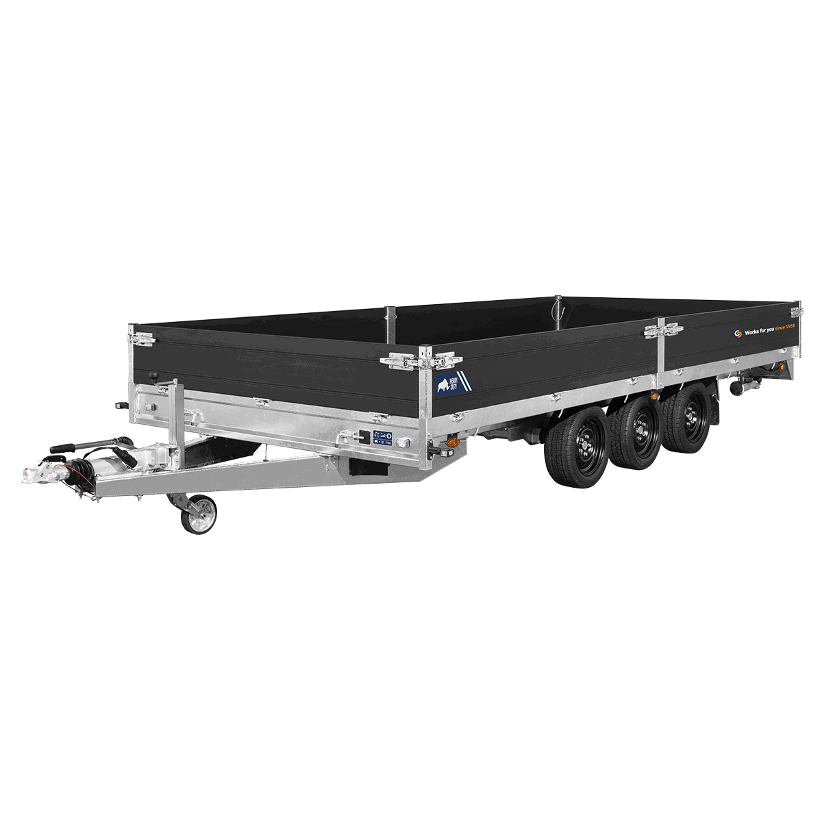 Saris plateauwagen Heavy Duty 3500KG
  506x204