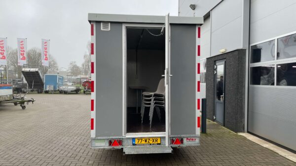 Brouwer Schaftwagen 2000kg 4.00m x 2.00m Bouwjaar 07-2021 - lichte buitenwand schade