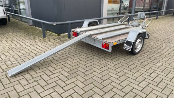 Gebruikte motortrailer Moto 3 220x145cm 750KG ongeremd