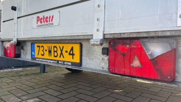 Gebruikte Anssems BSX bakwagen 301x150 cm 2500KG