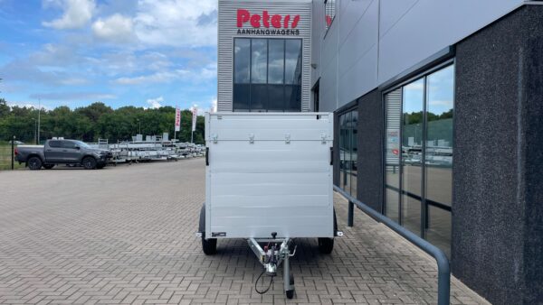 Anssems gesloten aanhangwagen aluminium 211x126x118cm 750kg geremd