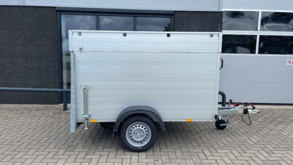 Anssems gesloten aanhangwagen aluminium 211x126x118cm 750kg geremd