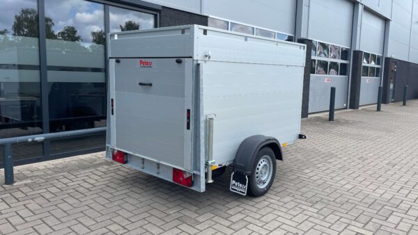 Anssems gesloten aanhangwagen aluminium 211x126x118cm 750kg geremd