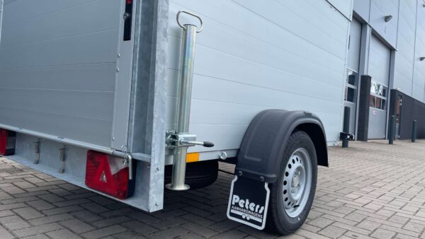 Anssems gesloten aanhangwagen aluminium 211x126x118cm 750kg geremd