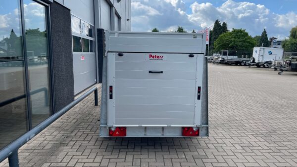 Anssems gesloten aanhangwagen aluminium 211x126x118cm 750kg geremd