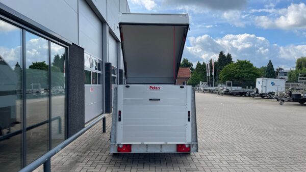 Anssems gesloten aanhangwagen aluminium 211x126x118cm 750kg geremd