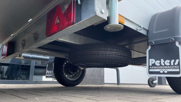 Anssems gesloten aanhangwagen aluminium 211x126x118cm 750kg geremd