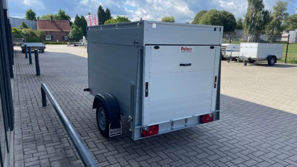Anssems gesloten aanhangwagen aluminium 211x126x118cm 750kg geremd