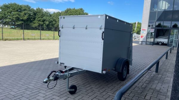 Anssems gesloten aanhangwagen aluminium 211x126x118cm 750kg geremd