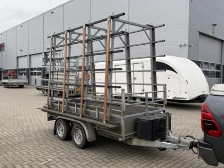 Hapert Glasresteel aanhanger 2000kg 300x130cm