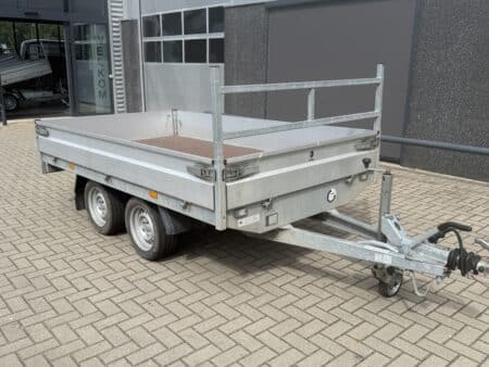 Gebruikte plateauwagen Hapert 280x160cm 2000kg bouwjaar 10-2023