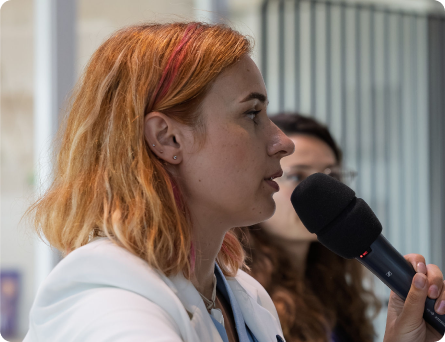 Business team discussion