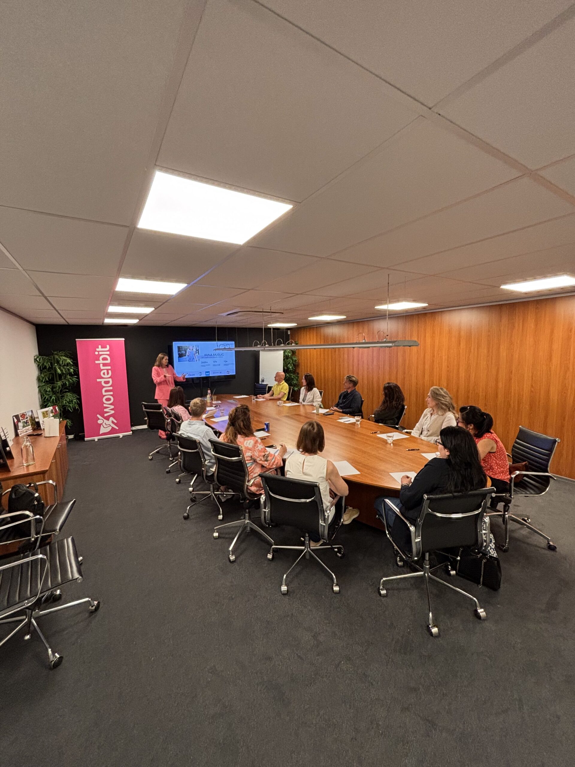 Business team discussion