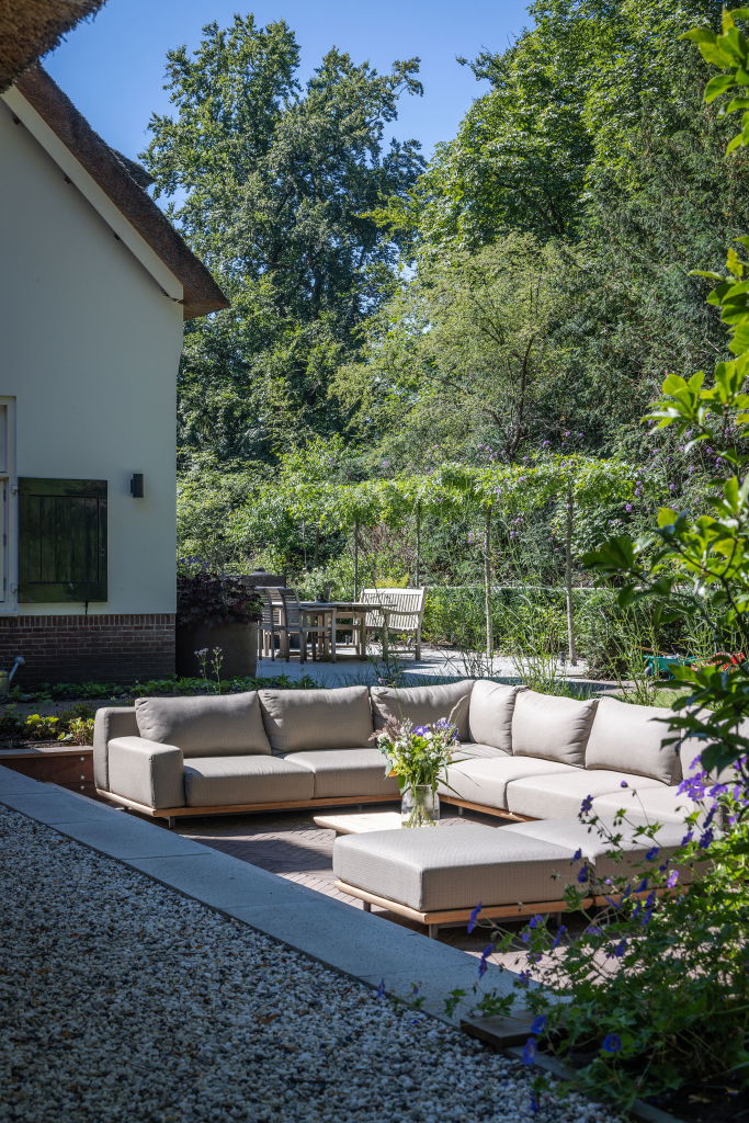 Familietuin met exclusieve lounge