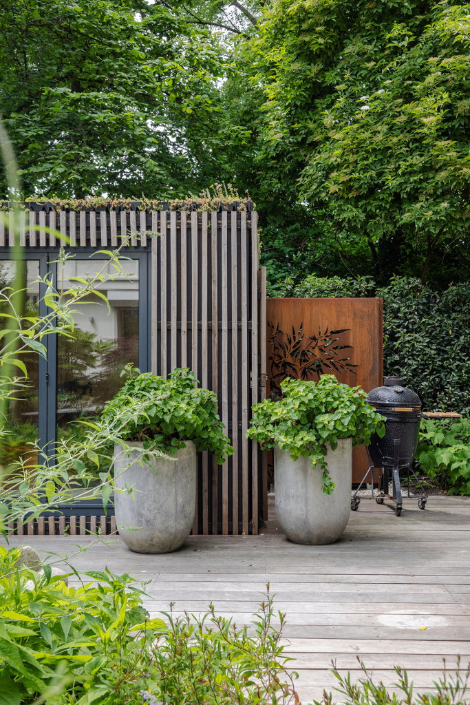 Exclusieve grachtentuin in Amsterdam