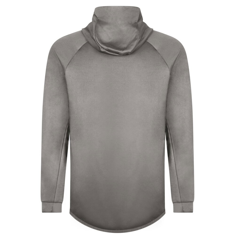 Hooded trainingsjacket scuba grijs - Afbeelding 2