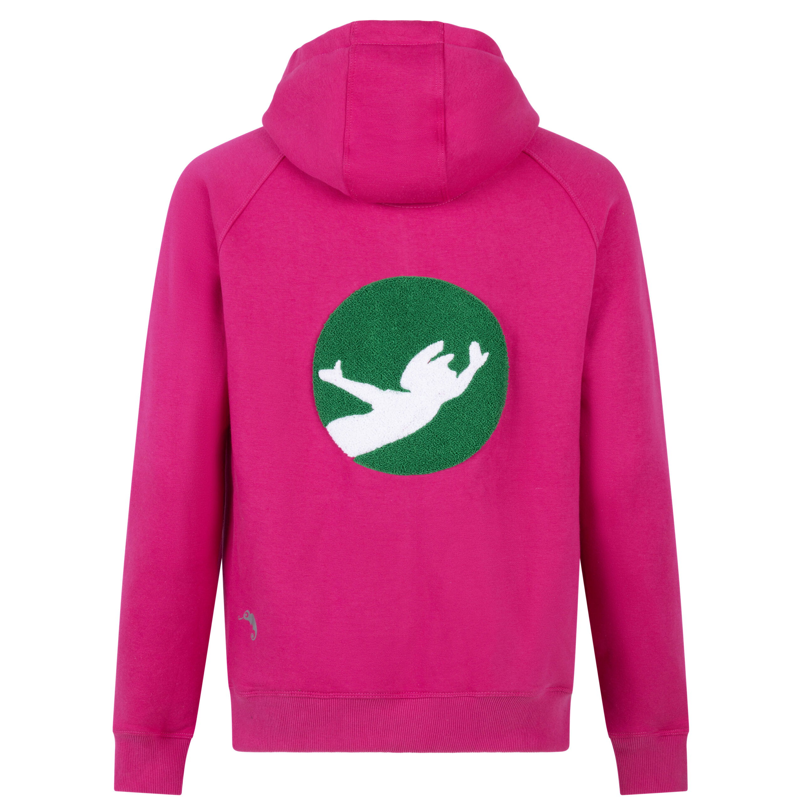 Peter Pan hooded vest unisex fuchsia pink - Afbeelding 2