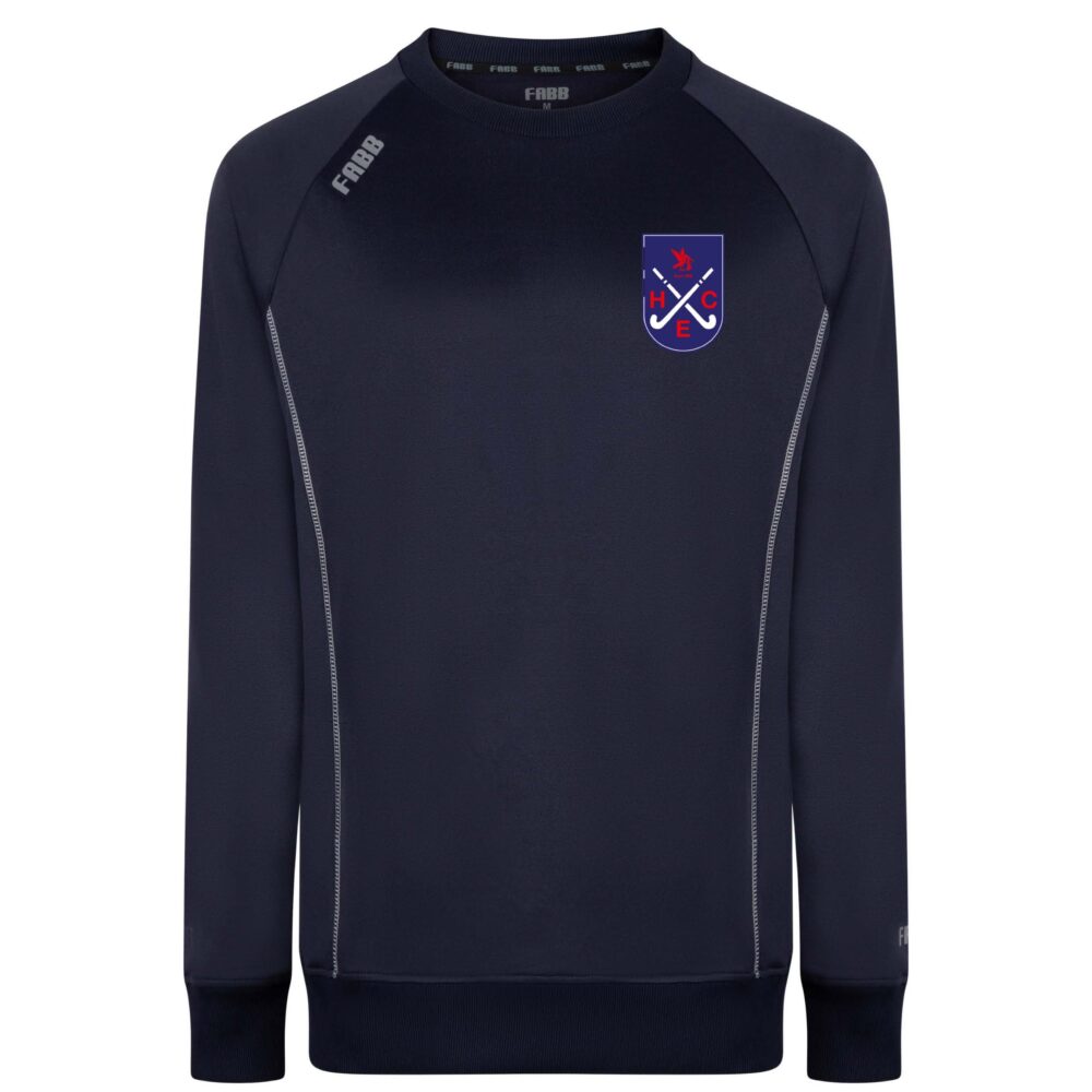 HCE sweater crewneck blauw unisex