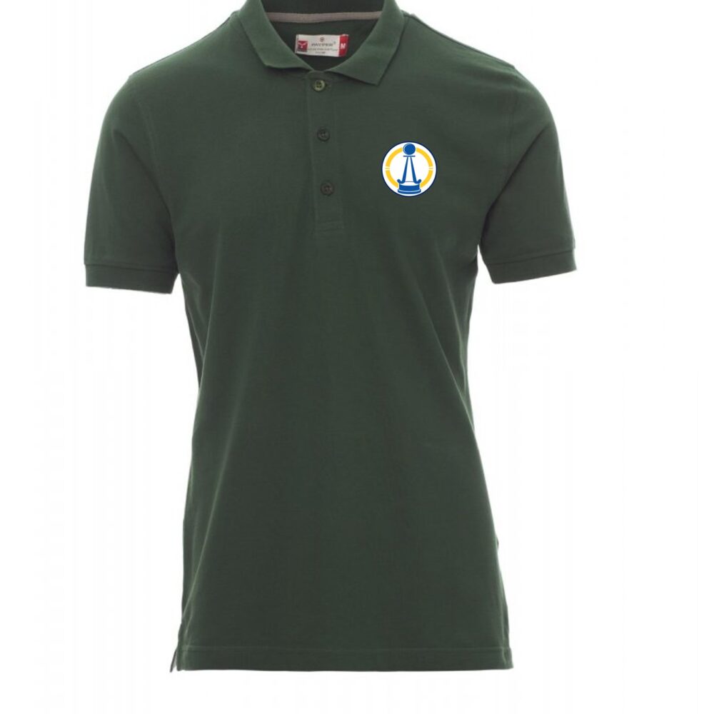 World Masters Hockey 2026 stylish men’s short-sleeve polo shirt - Green