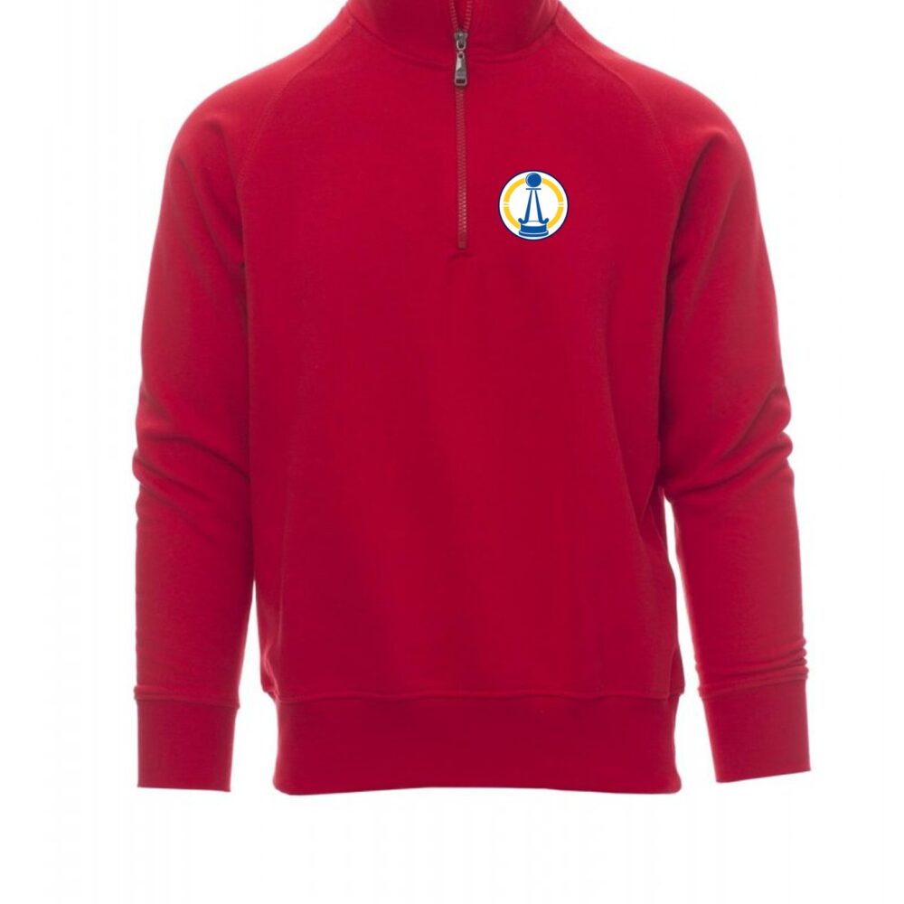 World Masters Hockey 2026 men’s sweatshirt in vibrant Red