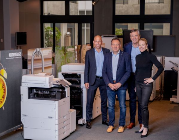Duck met ondernemers
