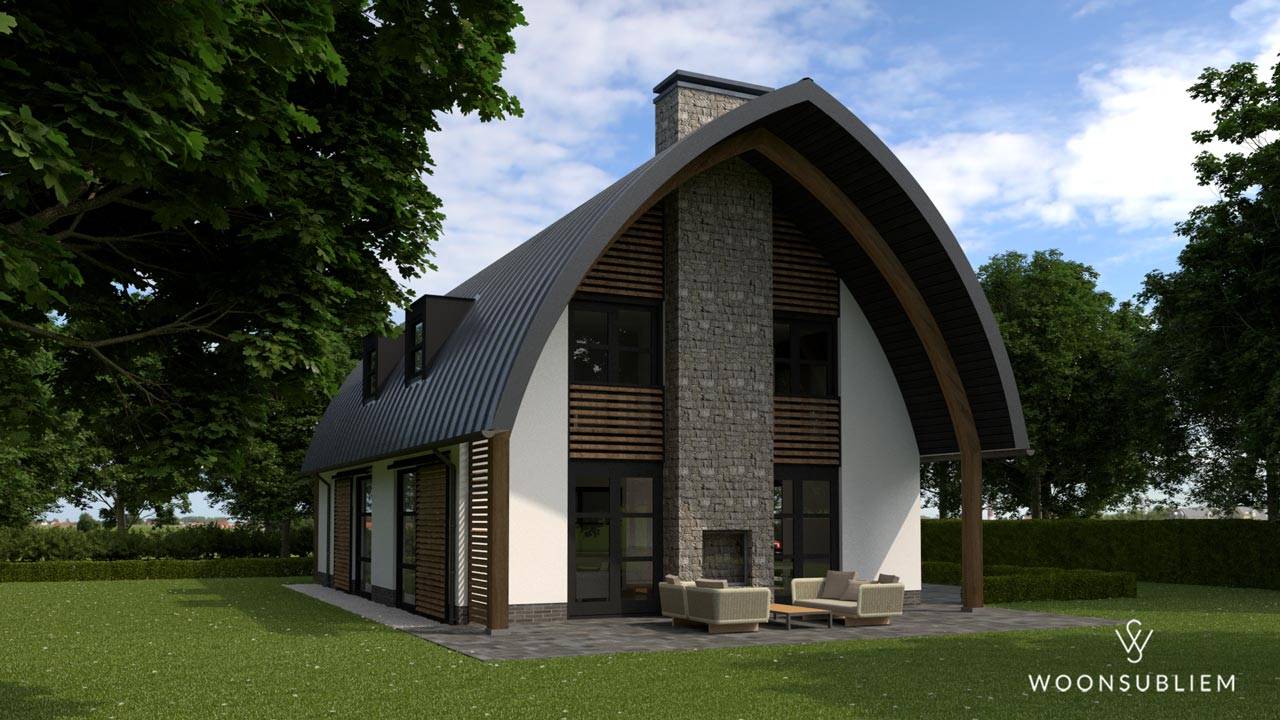 schuurwoning met getoogde kap een schuurwoning in warnsveld van woonsubliem schuurwoning met getoogde kap een schuurwoning in warnsveld van woonsubliem