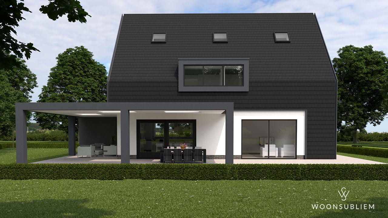 Moderne-Woning-Hengelo-Zijaanzicht-Veranda